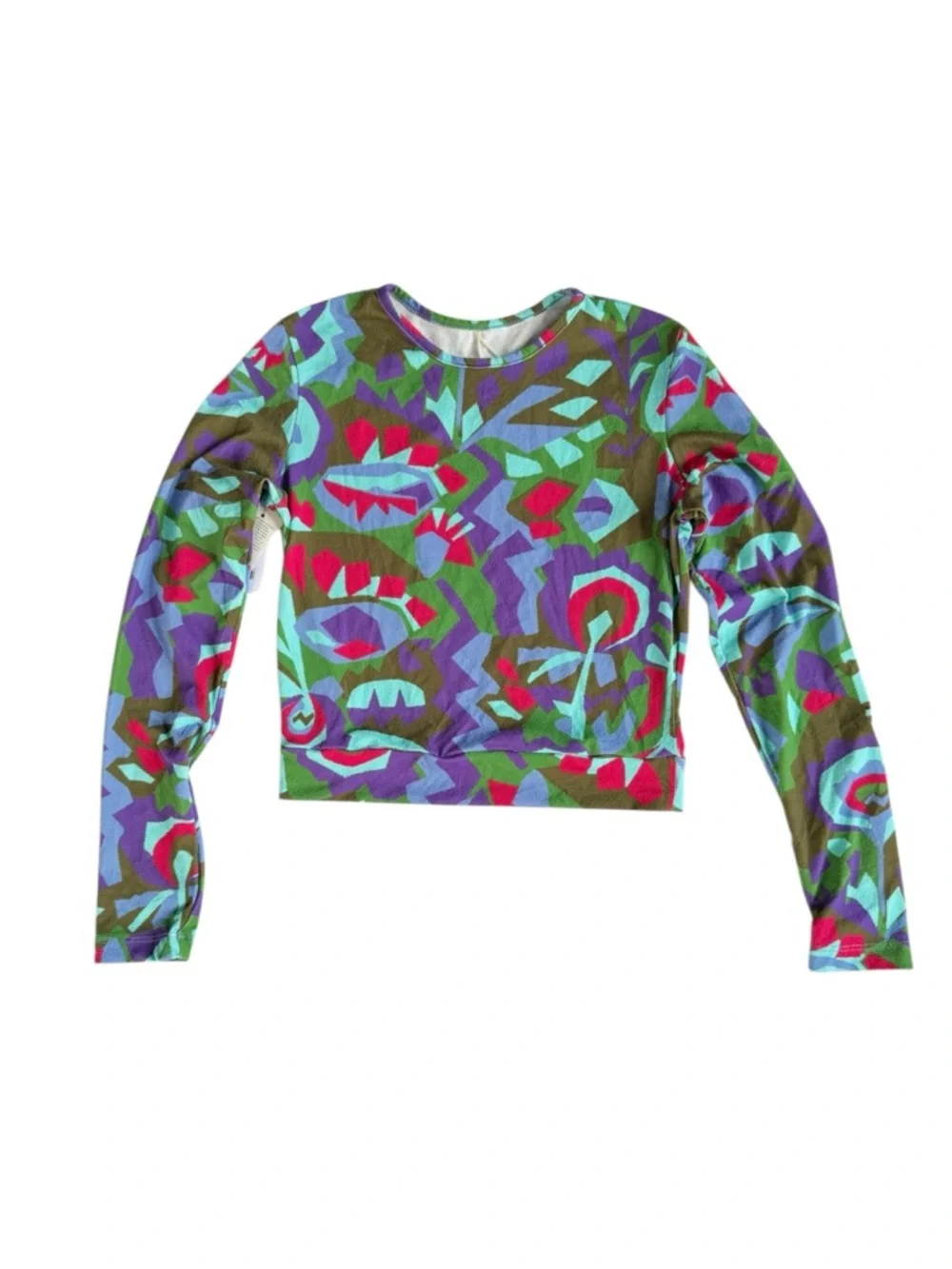 Free People x Seea Palomar Crop Top Rashguard - Anis | NWT - Picture 2 of 6